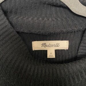 Madewell Size Small Black Turtleneck Longsleeve